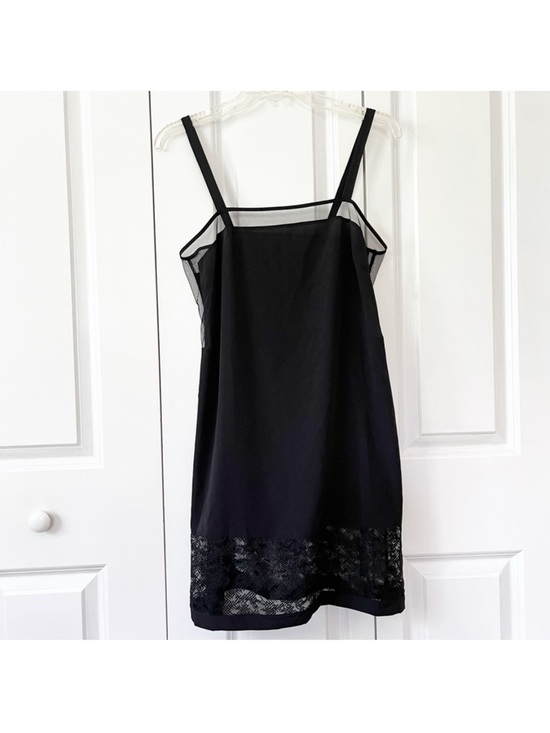 Calvin Klein Other - Calvin Klein Black Sheer mash trim slip nightie